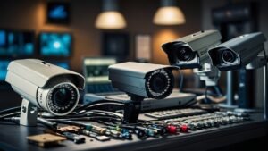 Kit IP PoE AXIS / DAHUA con 4 cámaras varifocales de alta presición, grabador y disco duro