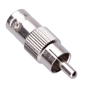 Conector BNC hembra/RCA macho