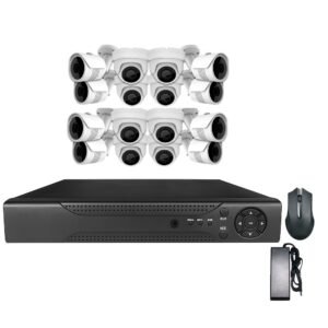 Kit de 16 cámaras 5mp con grabador y alimentadores